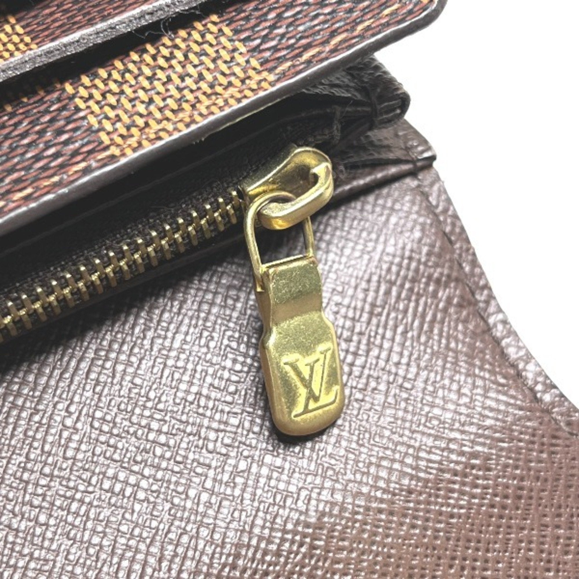 Louis Vuitton Ebene Damier Canvas Long Wallet