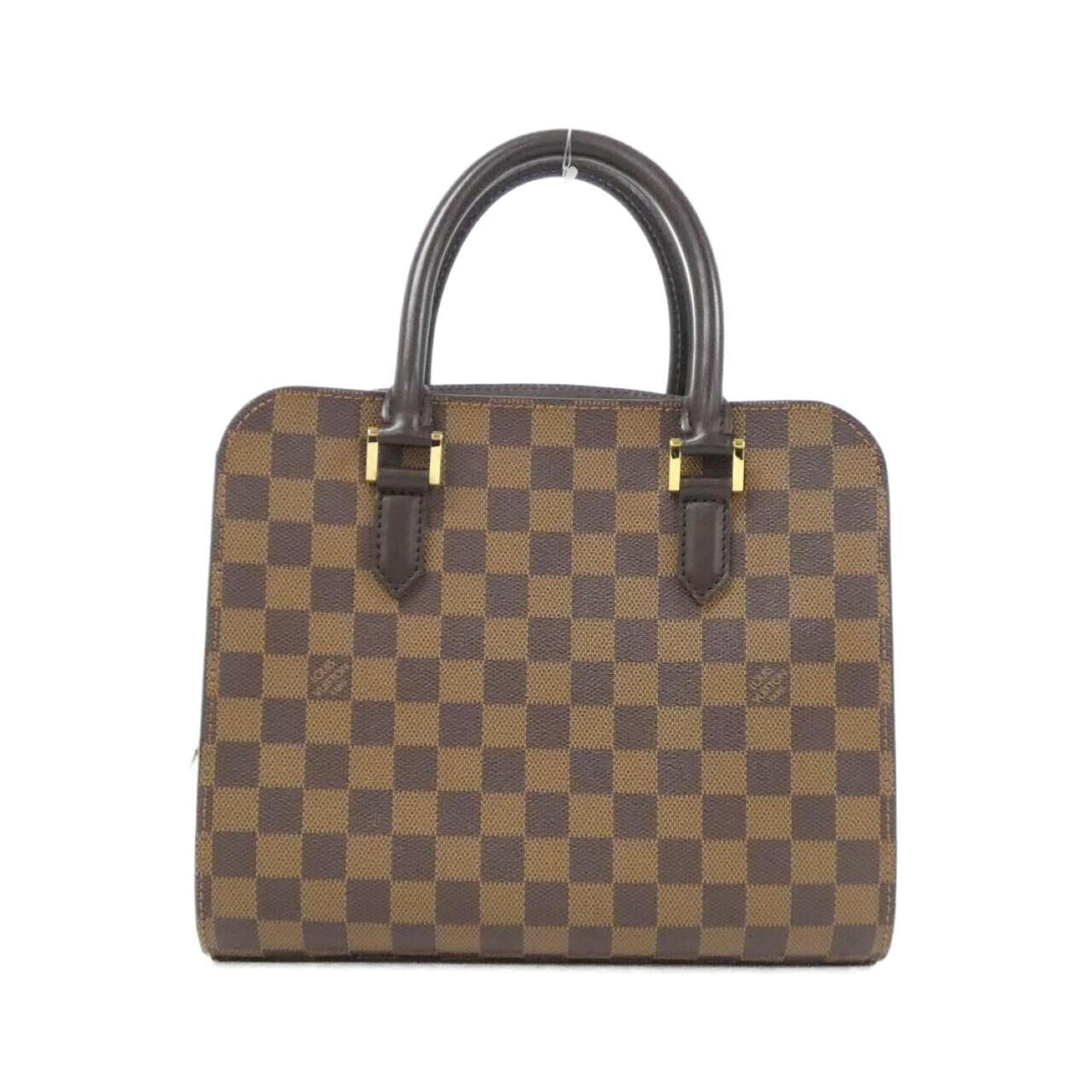 Louis Vuitton Ebene Coated Canvas Handbag