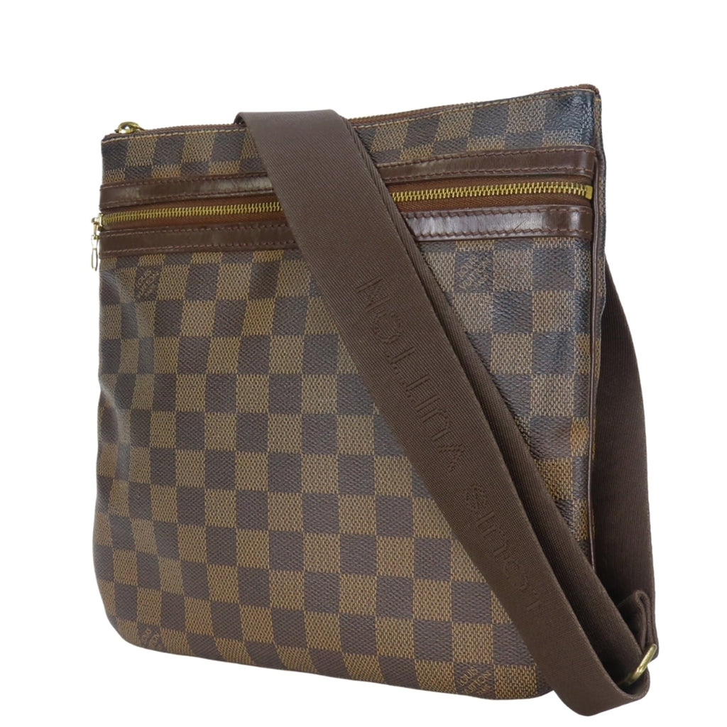 Louis Vuitton Brown Damier Canvas Ebene Damier Canvas Pochette Shoulder Bag