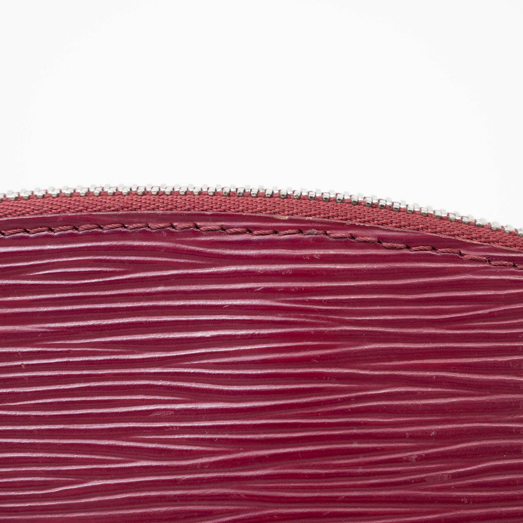Louis Vuitton Epi Fuchsia Epi Leather Pouch