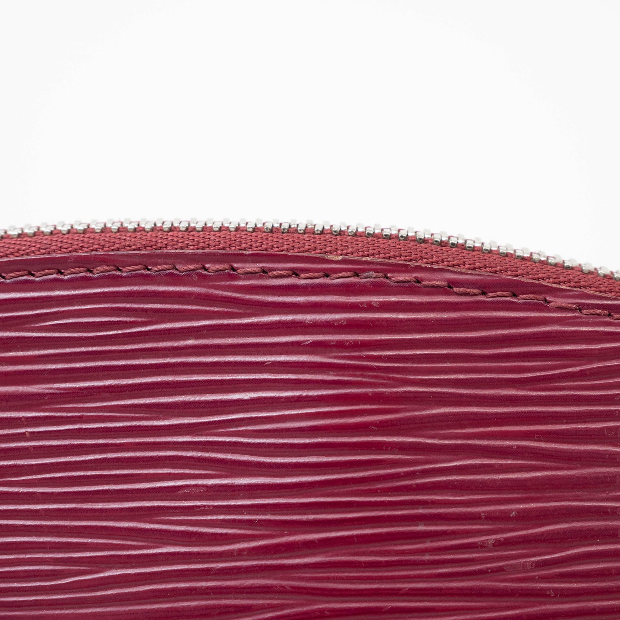 Louis Vuitton Epi Fuchsia Epi Leather Pouch