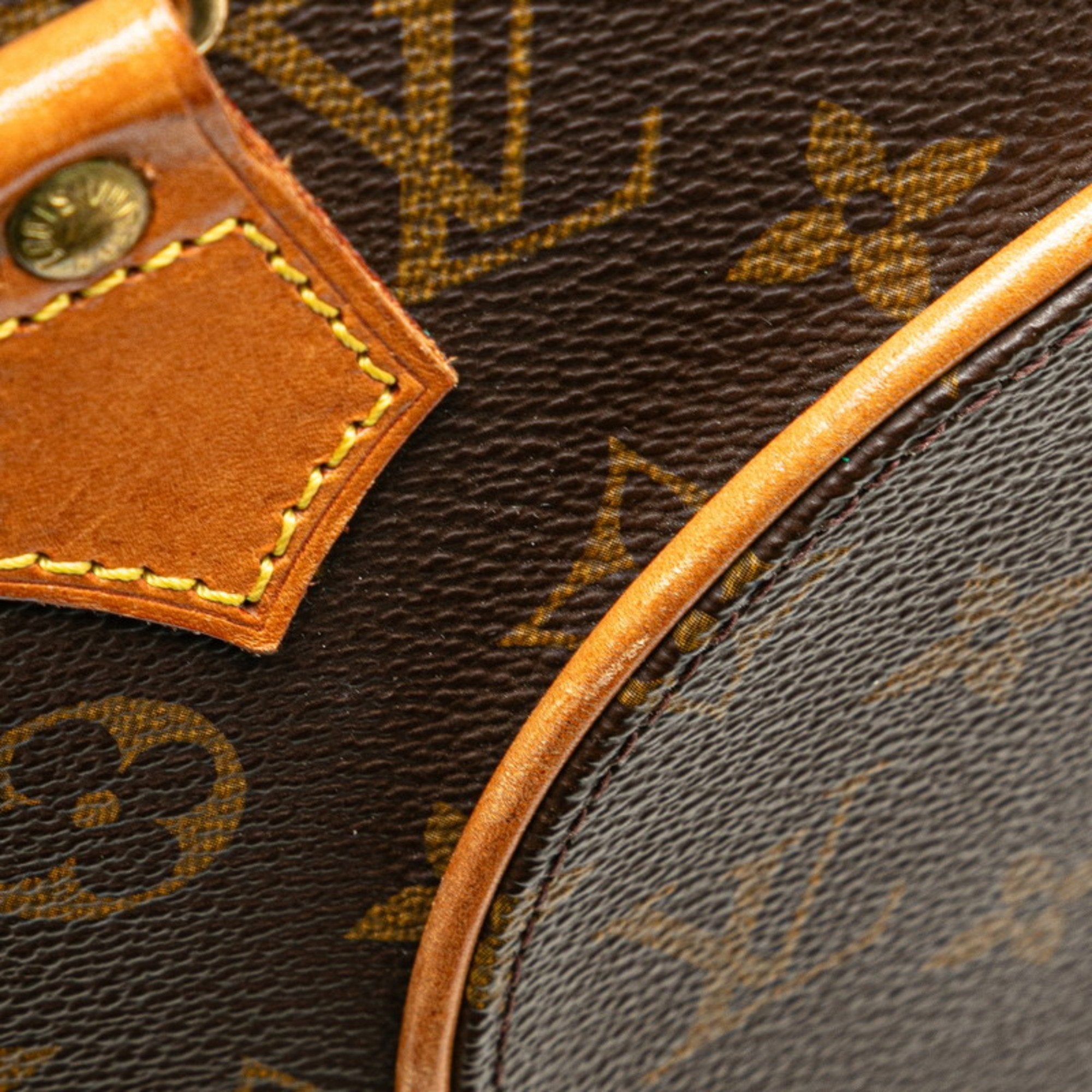 Louis Vuitton Monogram Brown Pvc Leather Handbag