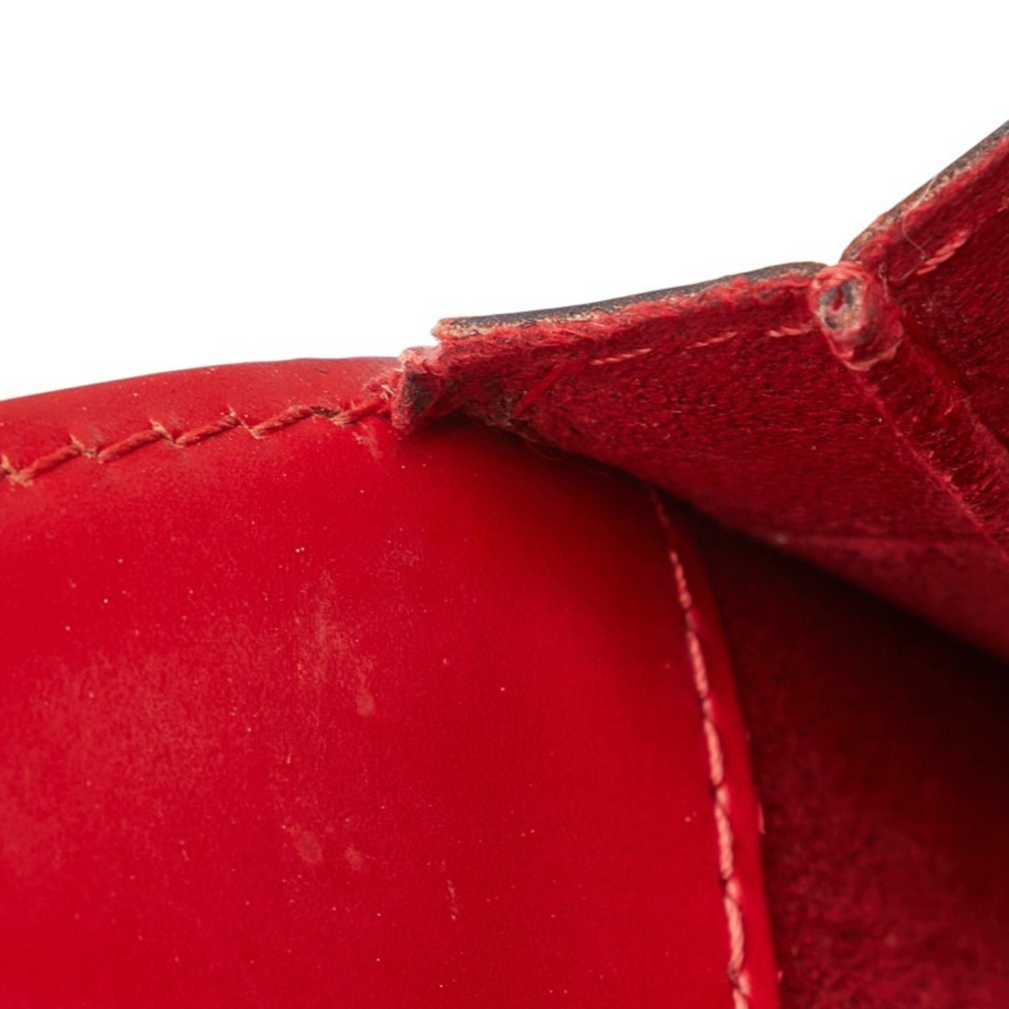 Louis Vuitton Epi Castilian Red Leather Handbag