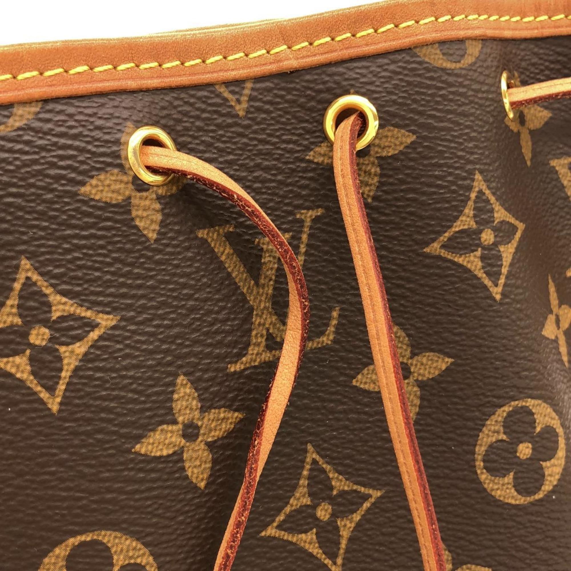 Louis Vuitton Marron Coated Canvas Shoulder Bag