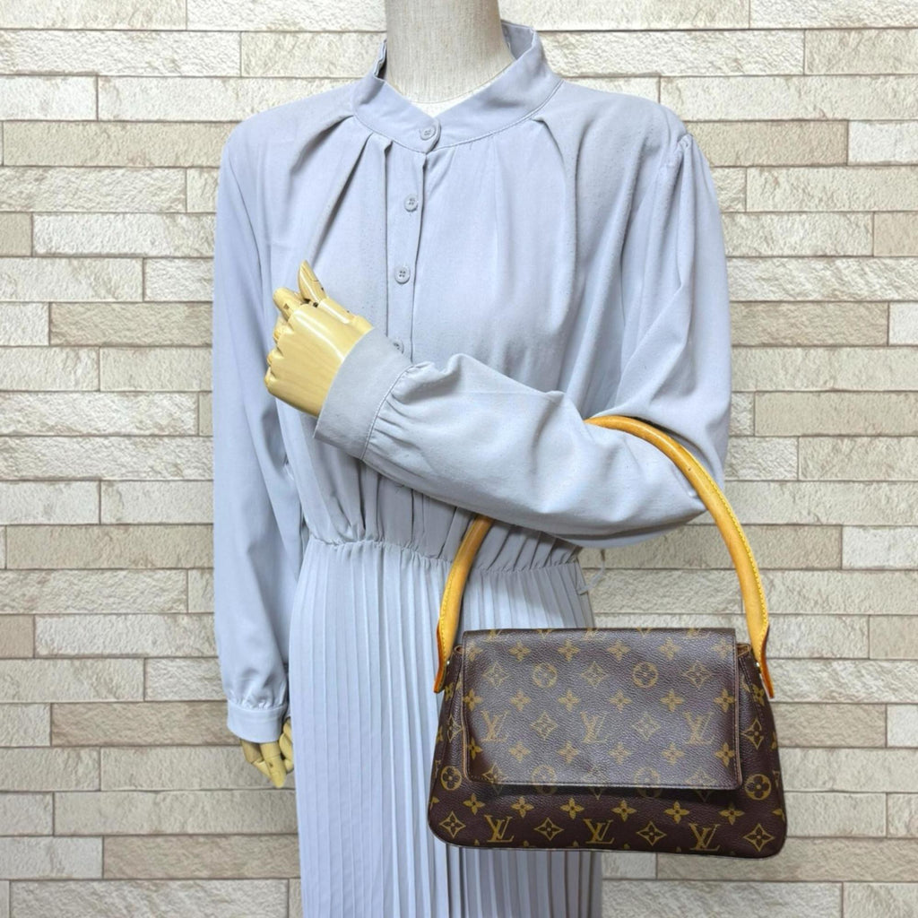Louis Vuitton Brown Monogram Canvas Handbag