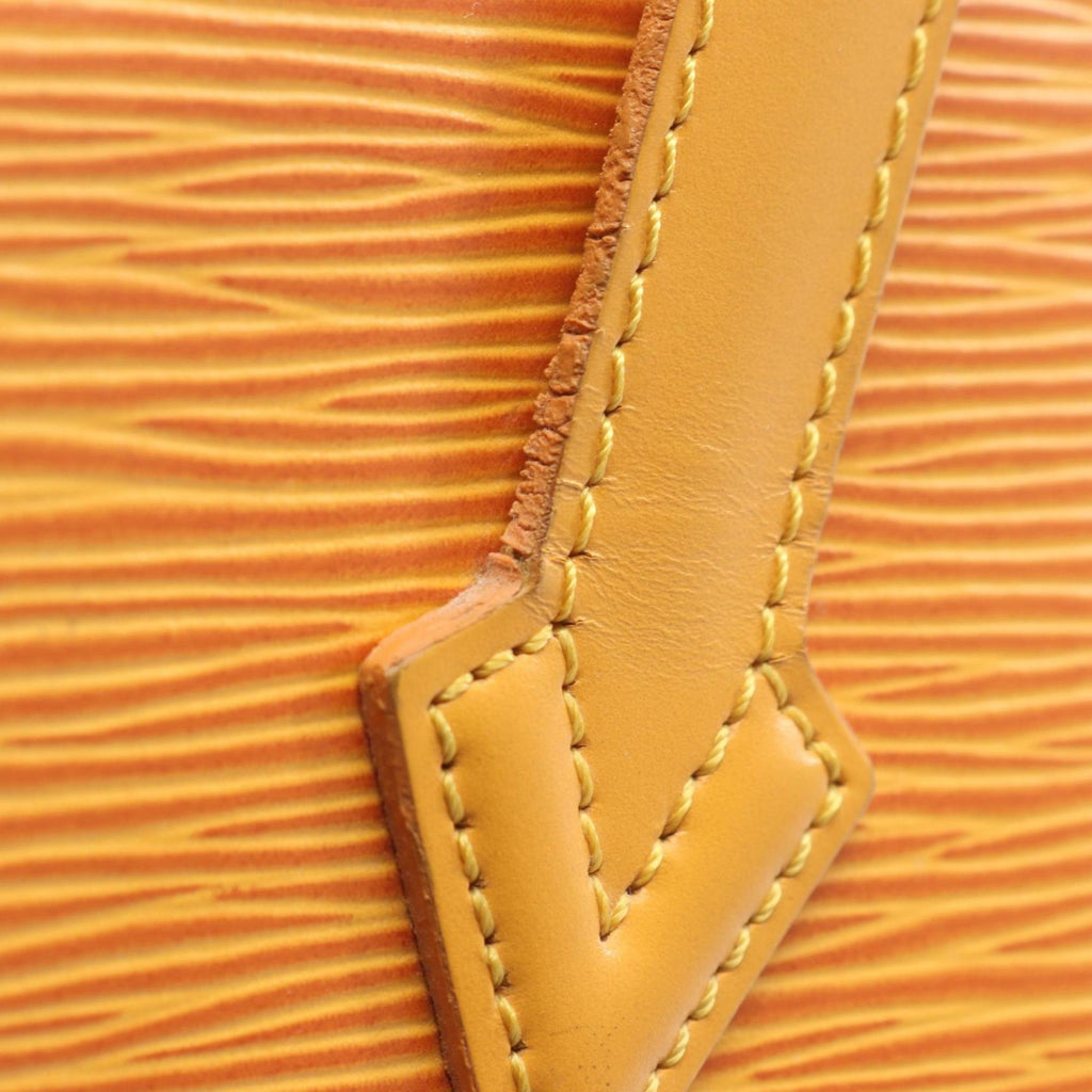 Louis Vuitton Yellow Epi Leather Handbag