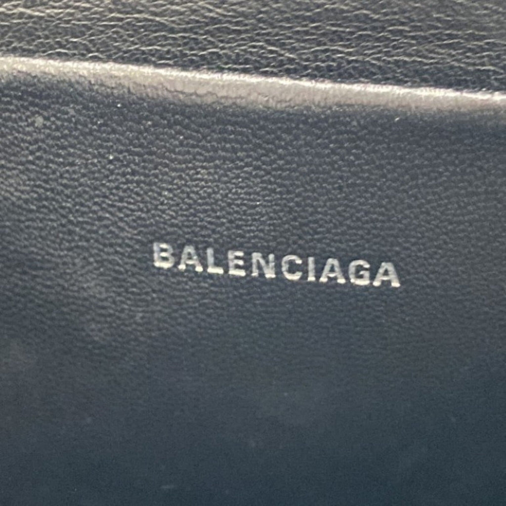 Balenciaga Black Leather Pouch
