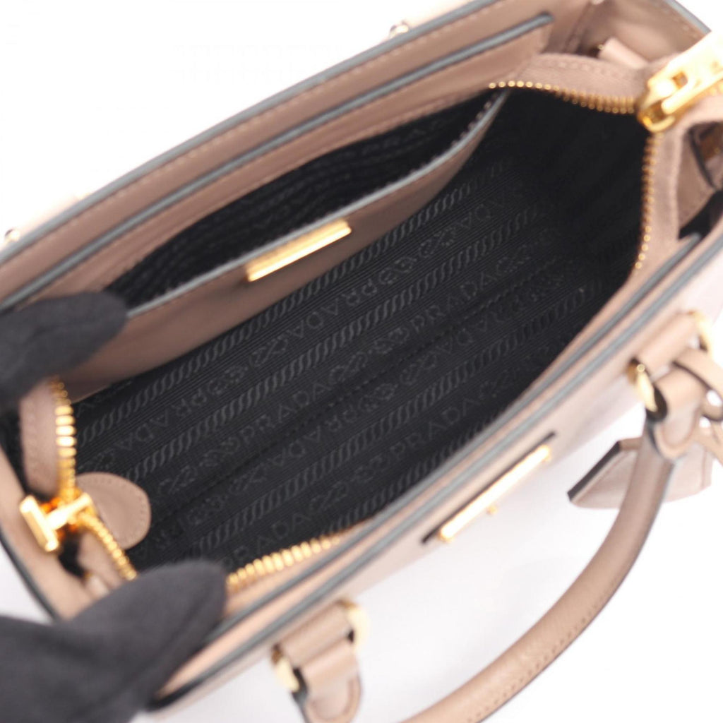 Prada Beige Saffiano Handbag
