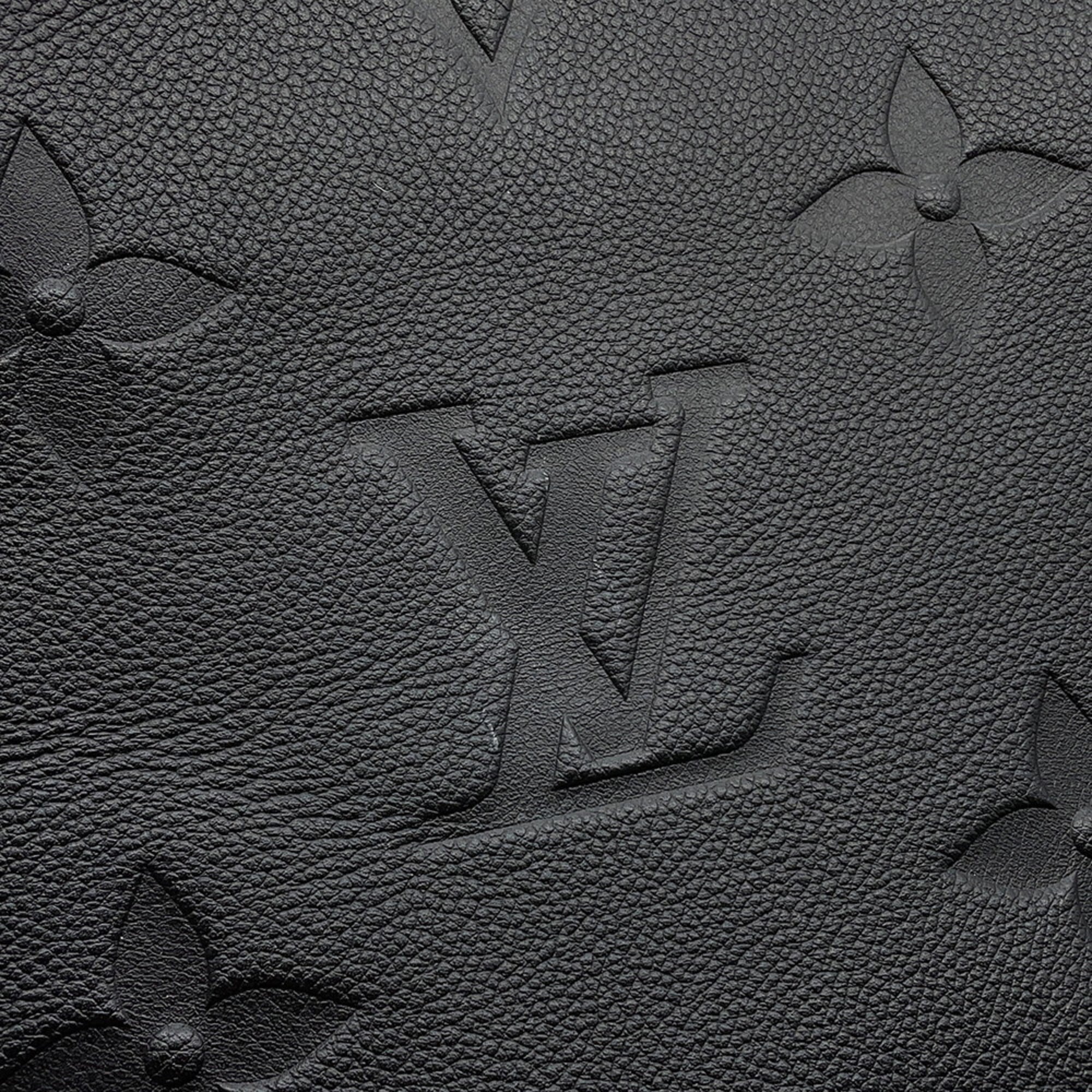 Louis Vuitton Black Monogram Noir Monogram Empreinte Handbag Shoulder Bag
