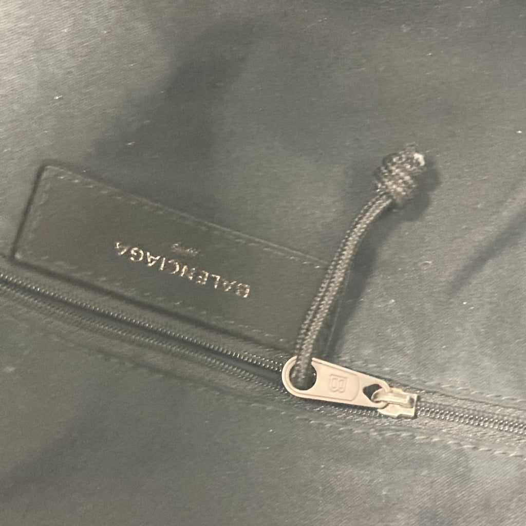 Balenciaga Black Multi-Color Nylon Backpack