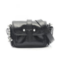 Louis Vuitton Black Leather Shoulder Bag