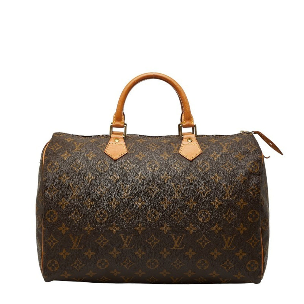 Louis Vuitton Brown Monogram Pvc Leather Boston Bag Handbag