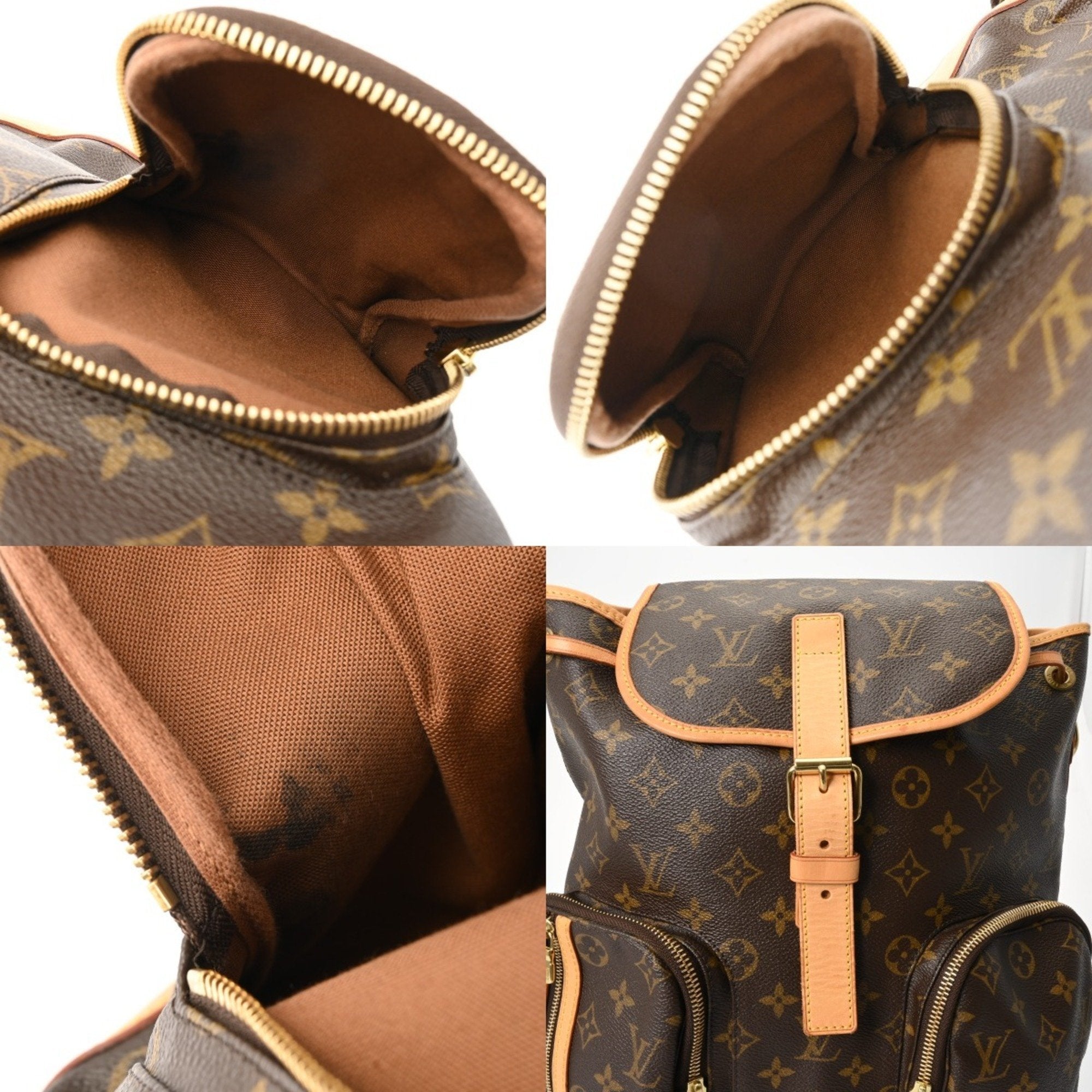 Louis Vuitton Brown Monogram Canvas Backpack