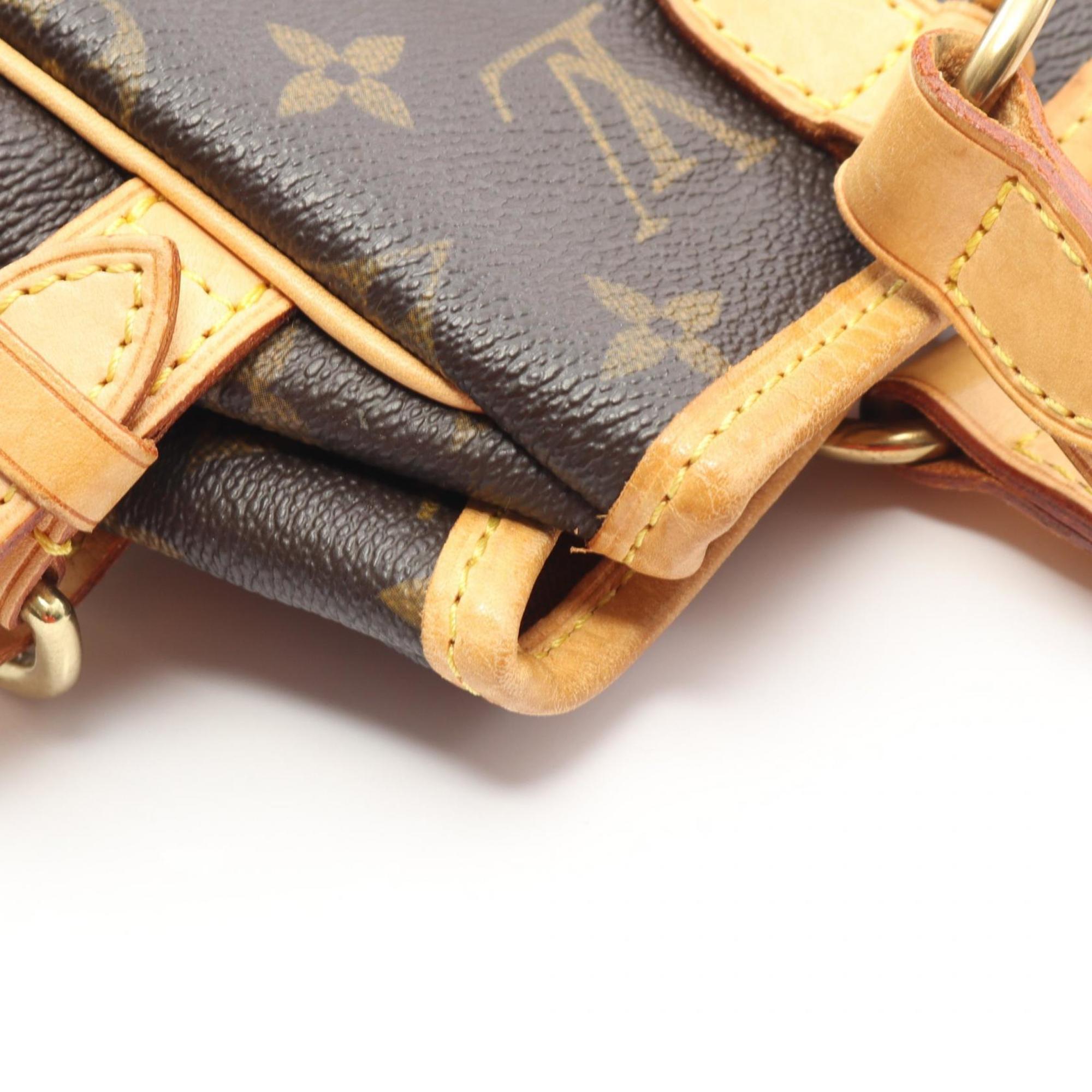 Louis Vuitton Brown Monogram Monogram Leather Handbag