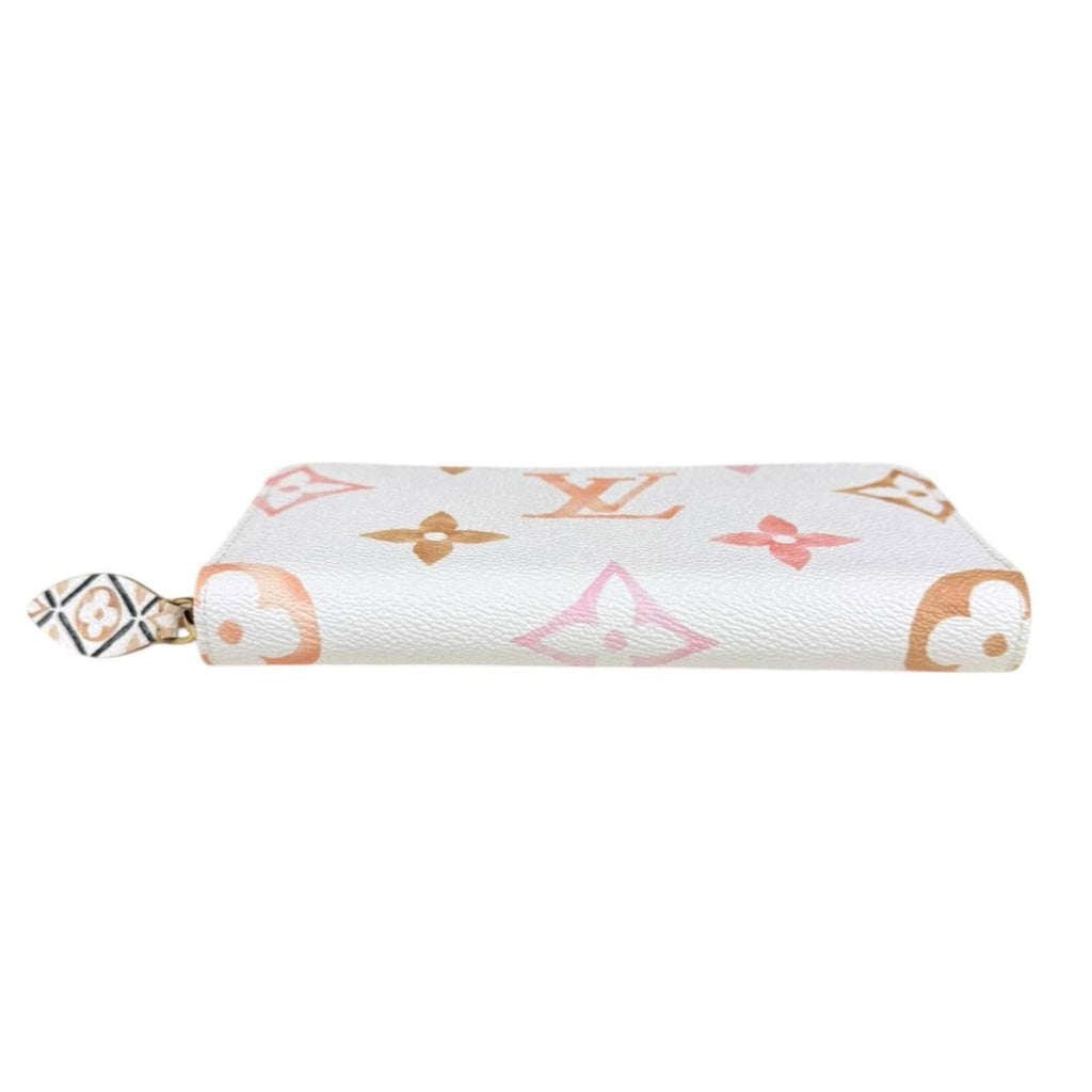 Louis Vuitton Pink White Monogram Empreinte Long Wallet