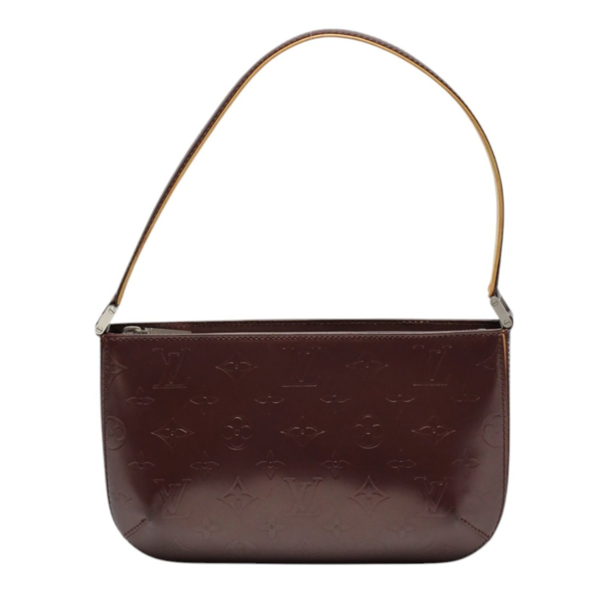 Louis Vuitton Monogram Red Color Violet Monogram Mat Handbag