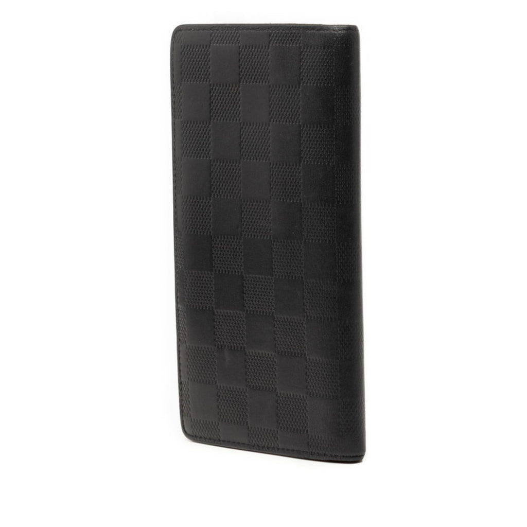 Louis Vuitton Black Onyx Leather Long Wallet