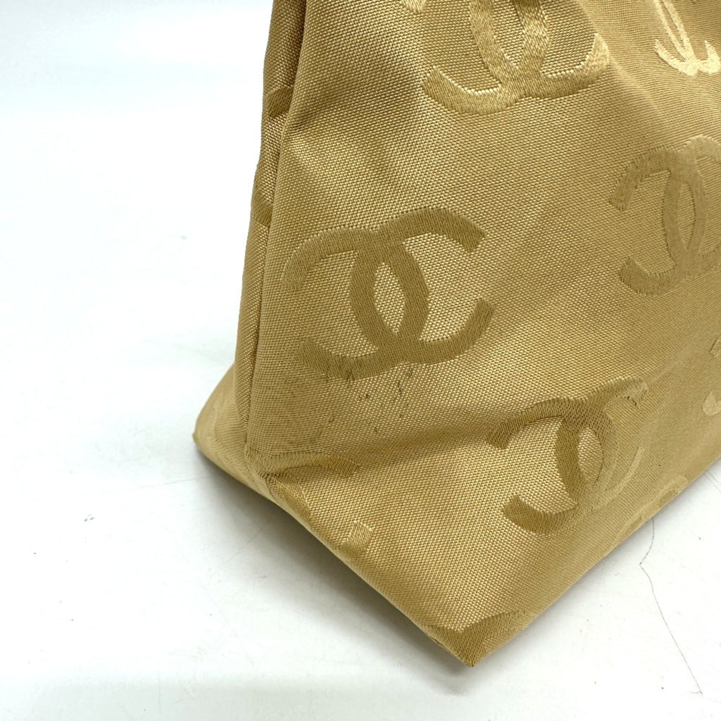 Chanel Beige Leather Tote Bag