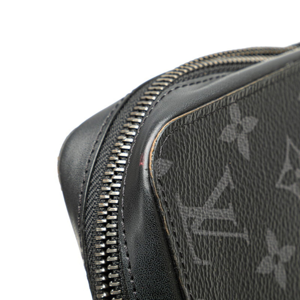 Louis Vuitton Black Pvc Leather Long Wallet