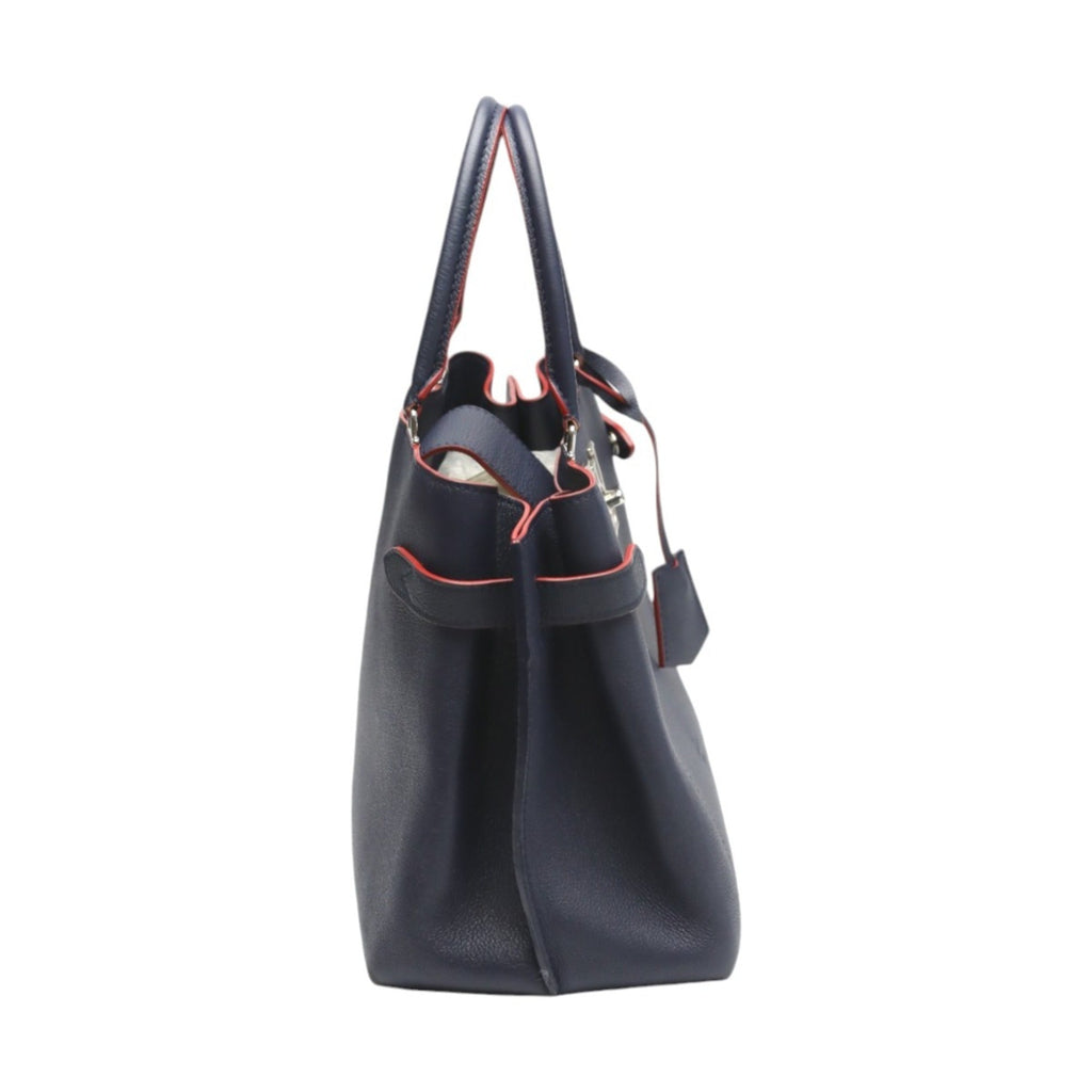 Louis Vuitton Navy Red Color Handbag