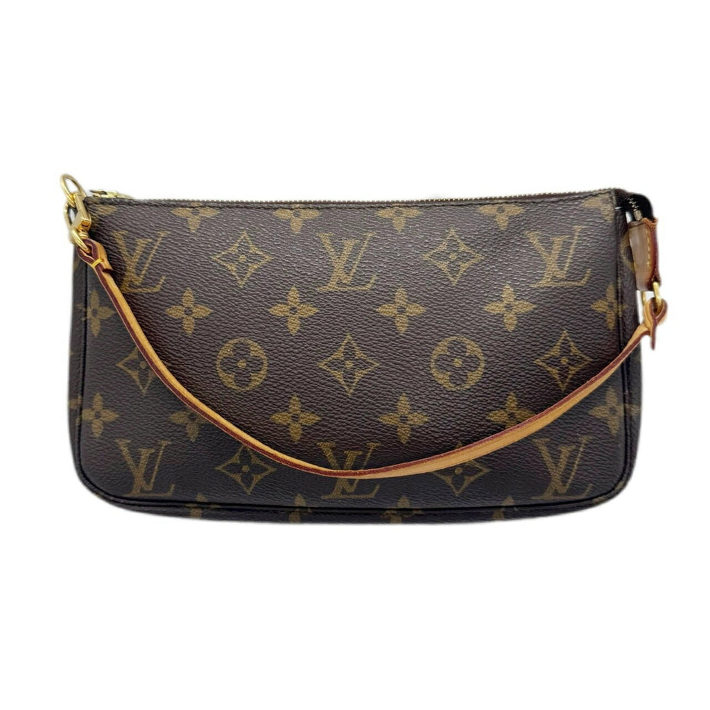 Louis Vuitton Brown Monogram Pochette Pouch