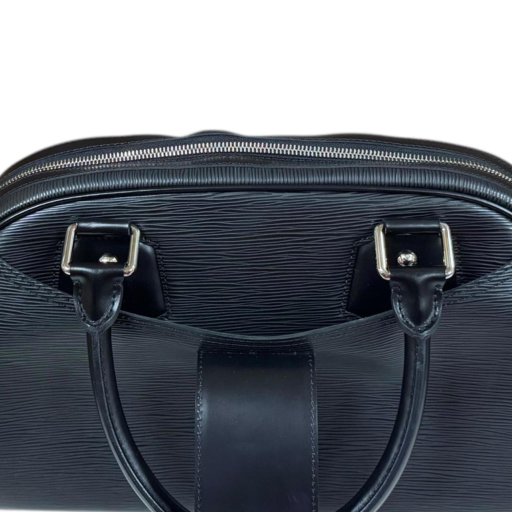 Louis Vuitton Black Epi Leather Handbag