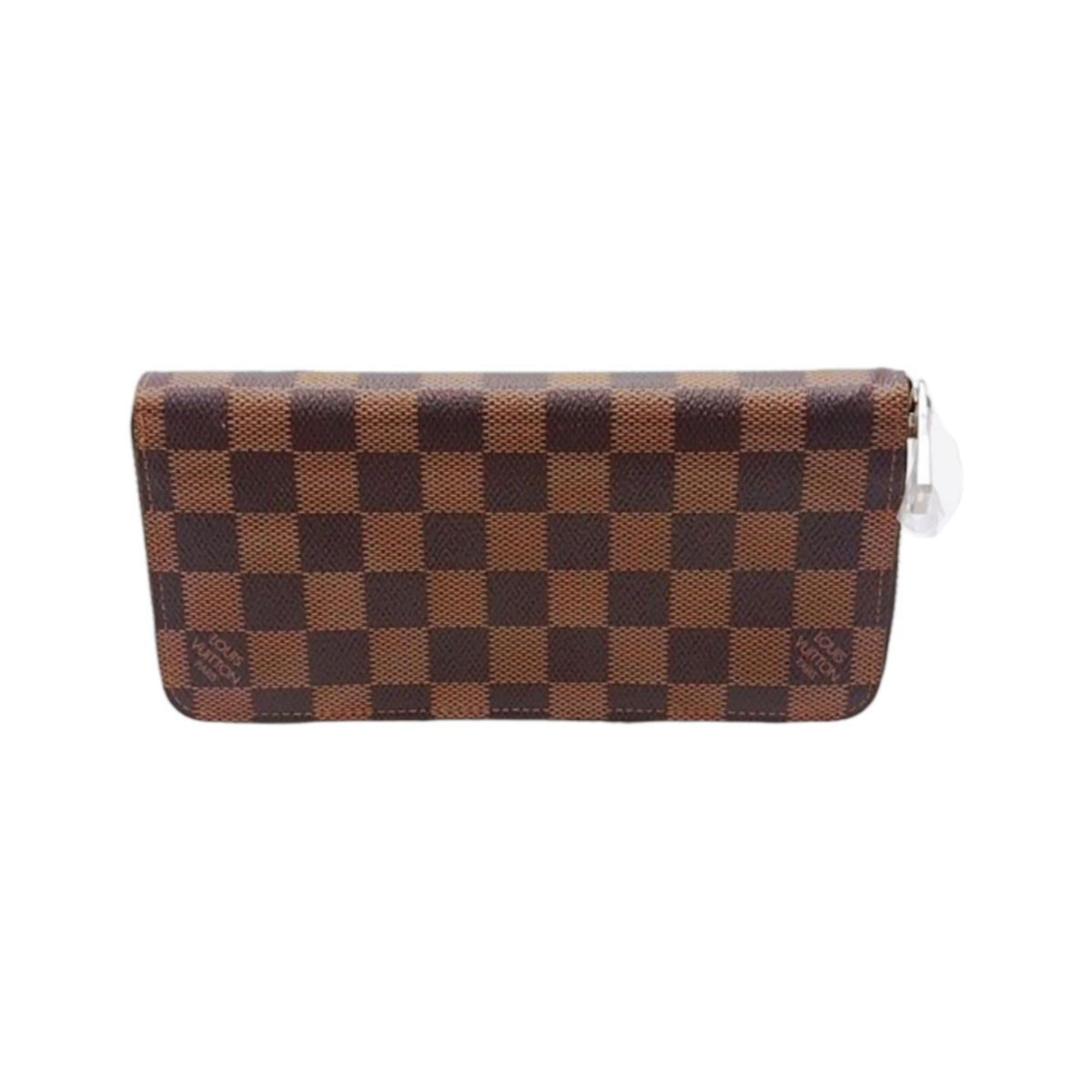 Louis Vuitton Brown Damier Canvas Damier Canvas Long Wallet