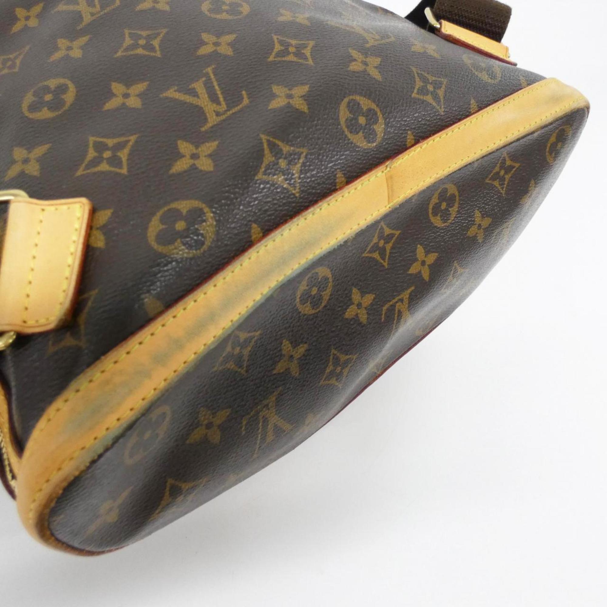 Louis Vuitton Monogram Marron Coated Canvas Backpack