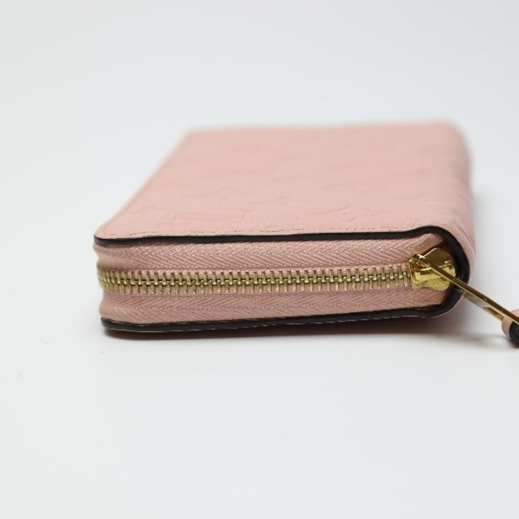 Louis Vuitton Monogram Empreinte Rose Poudre Monogram Empreinte Long Wallet