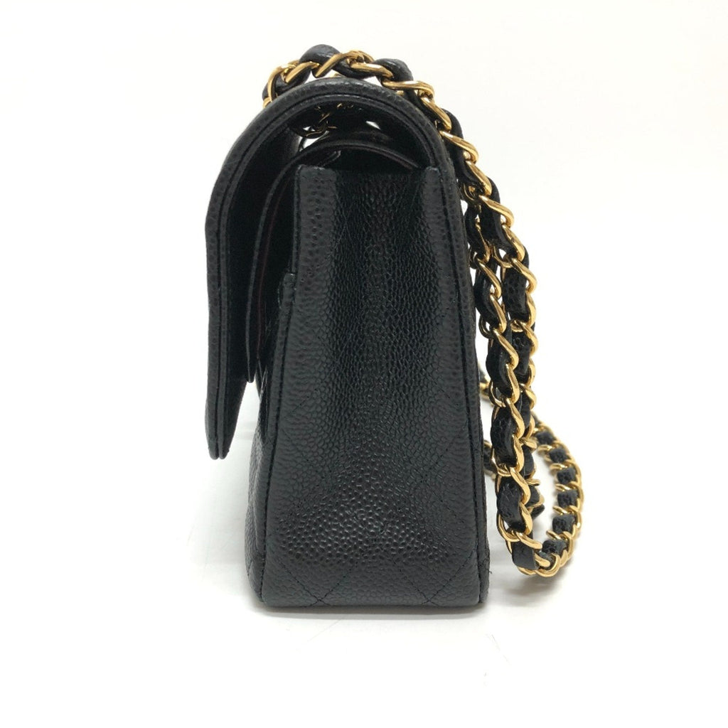 Chanel Black Leather Shoulder Bag