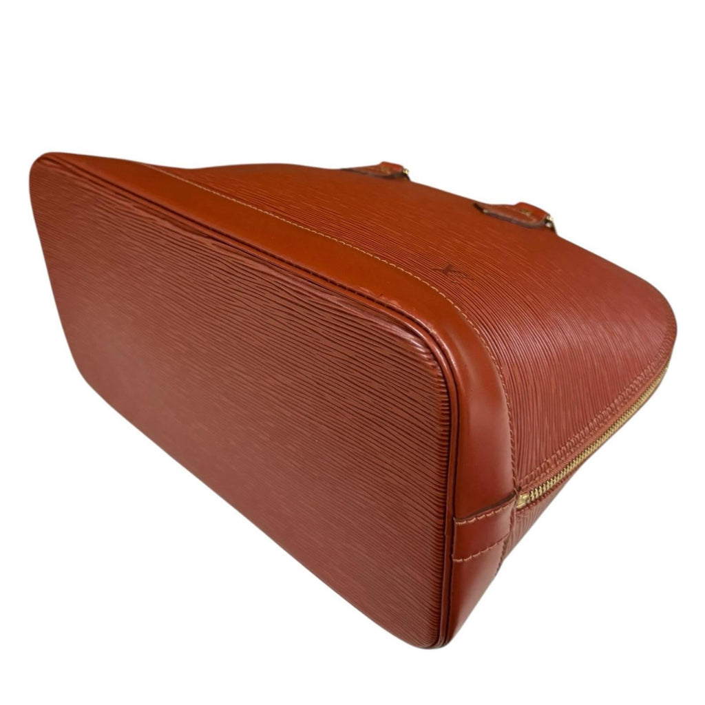 Louis Vuitton Brown Kenyan Brown Epi Leather Handbag