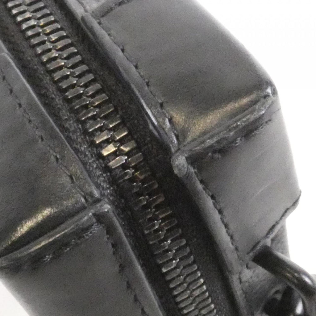 Louis Vuitton Black Coated Canvas Shoulder Bag