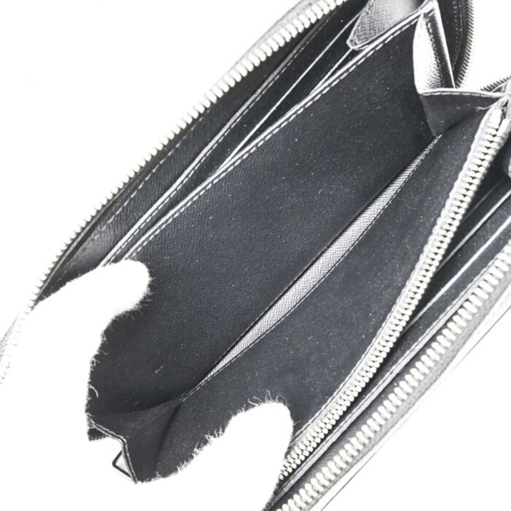 Louis Vuitton Black Monogram Eclipse Taiga Leather Long Wallet