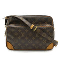 Louis Vuitton Brown Canvas Handbag Shoulder Bag