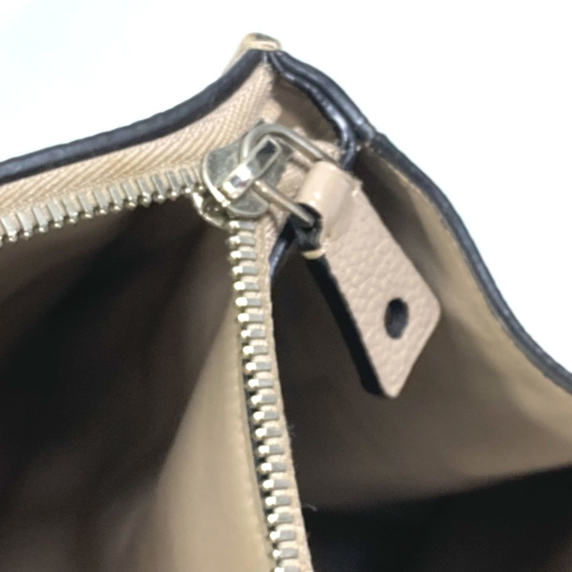 Louis Vuitton Gray Leather Handbag