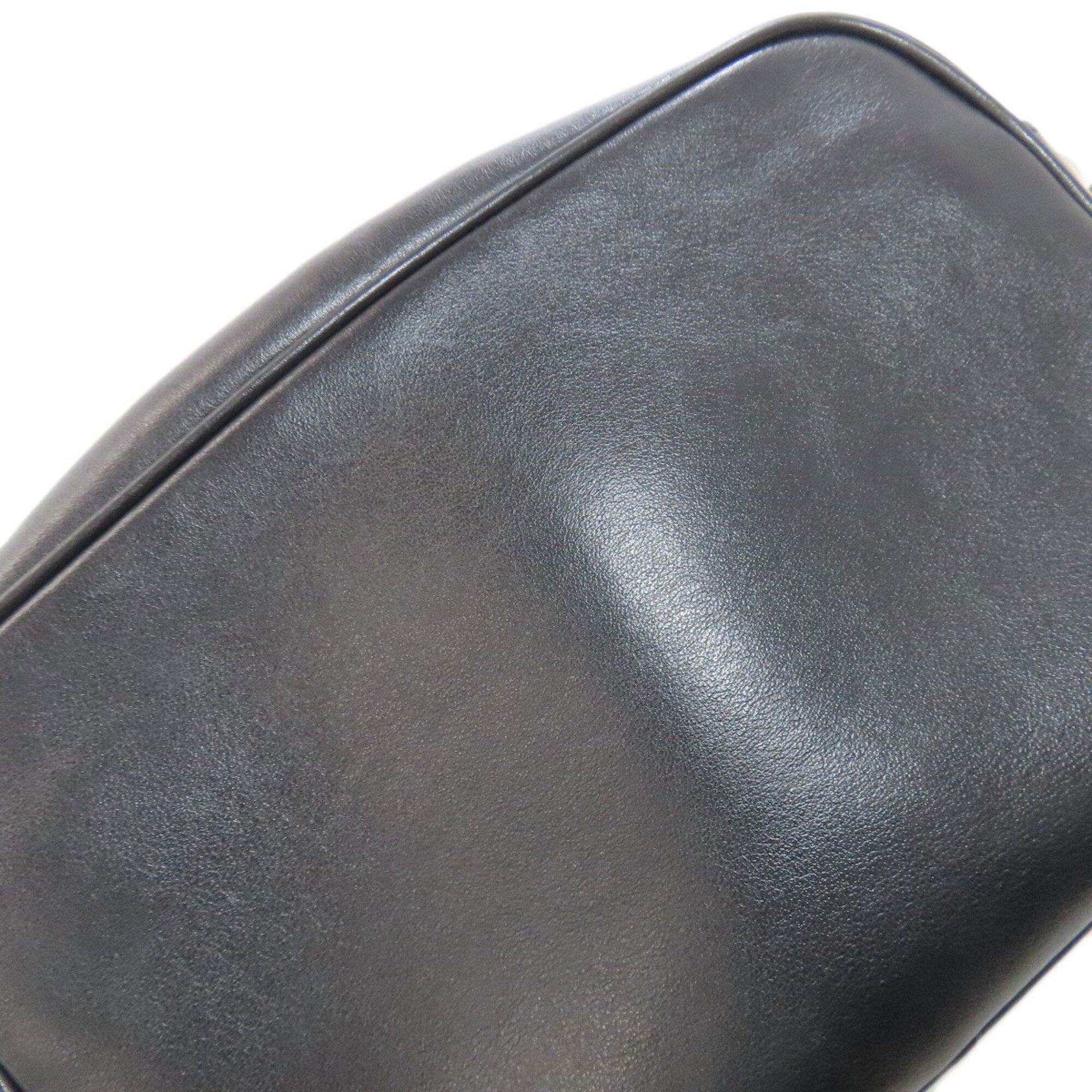 Prada Black Leather Shoulder Bag