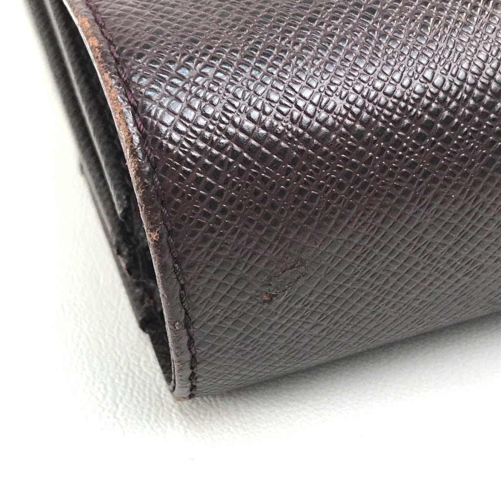 Louis Vuitton Brown Leather Briefcase