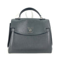 Louis Vuitton Black Noir Leather Handbag Tote Bag