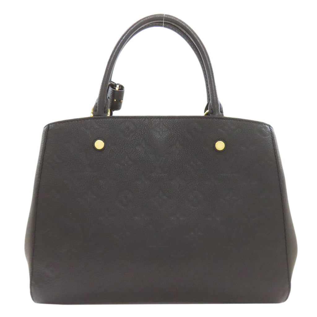 Louis Vuitton Noir Monogram Empreinte Handbag