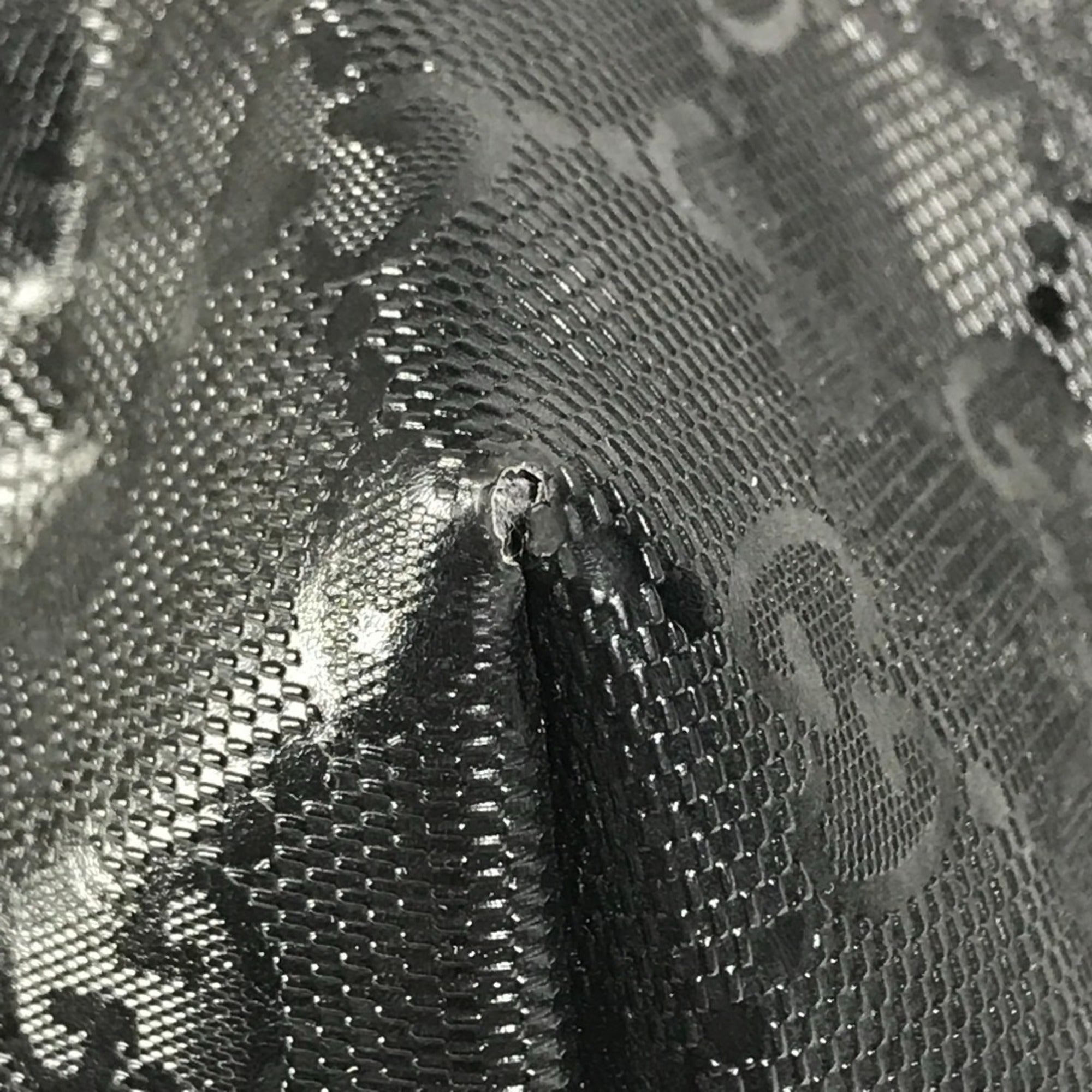 Gucci Gg Imprimé Black Gg Imprimé Shoulder Bag Tote Bag (Pre-Owned)