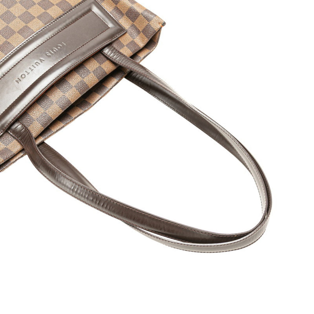 Louis Vuitton Damier Brown Pvc Leather Tote Bag