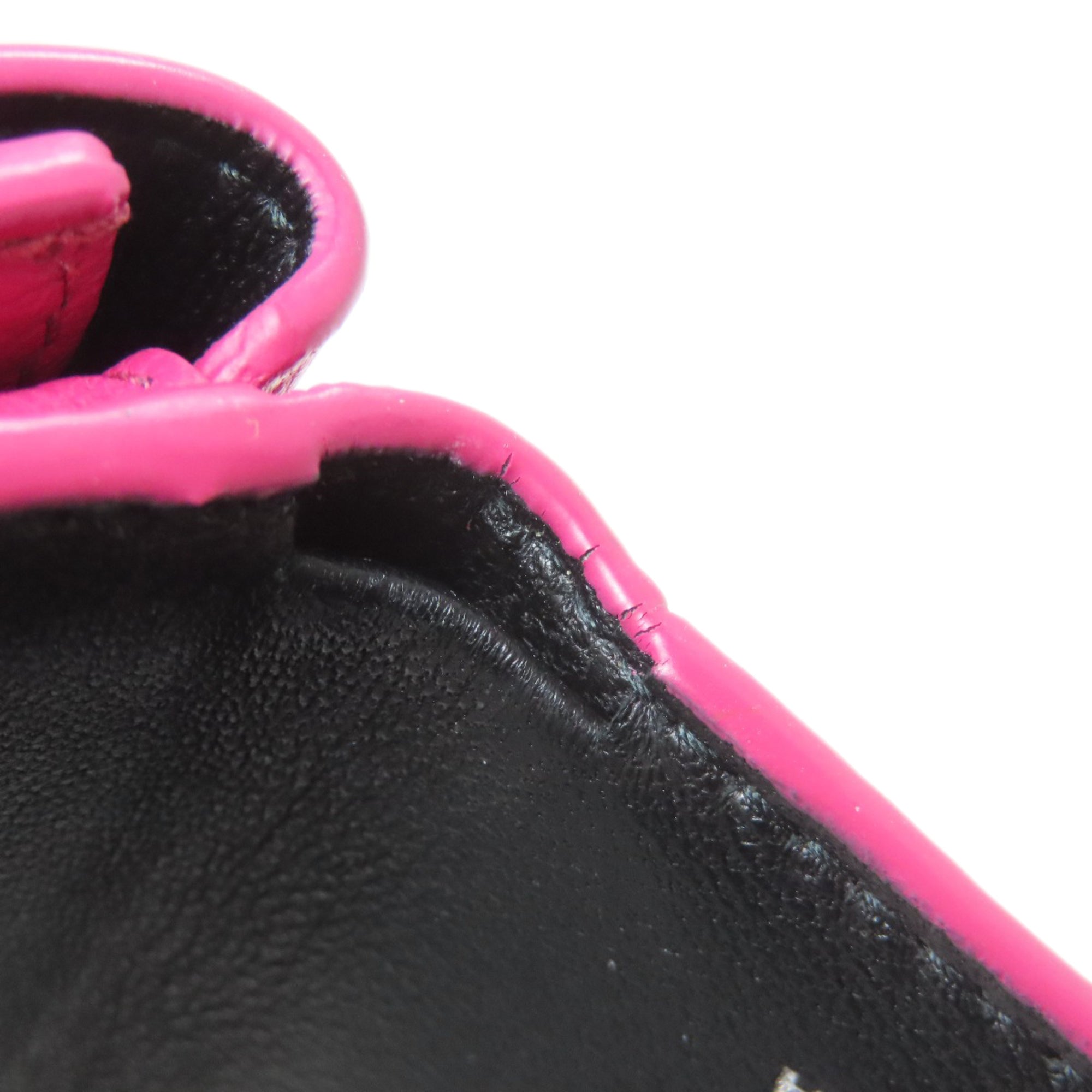 Balenciaga Pink Leather Wallet (Tri-Fold)