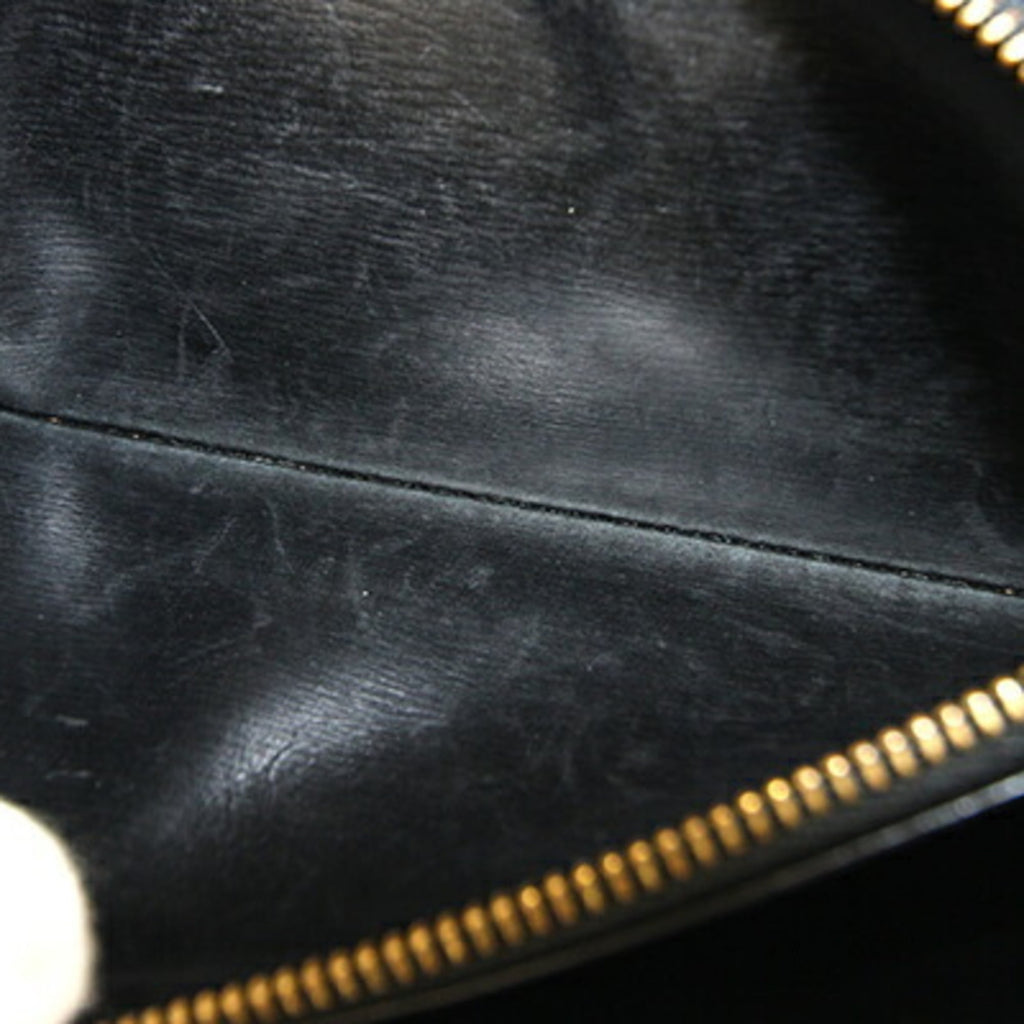 Louis Vuitton Black Noir Epi Leather Long Wallet