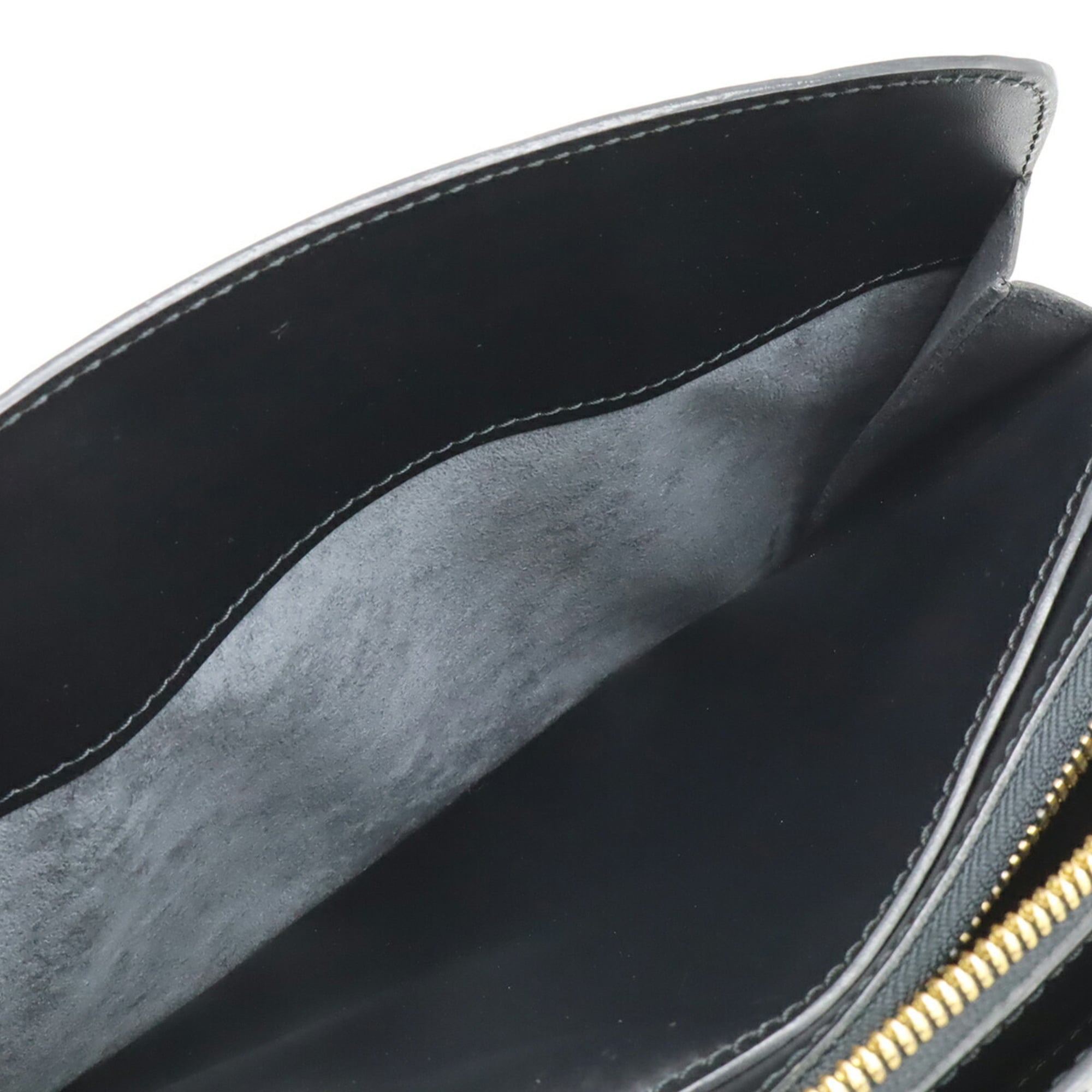 Louis Vuitton Epi Black Noir Epi Leather Handbag