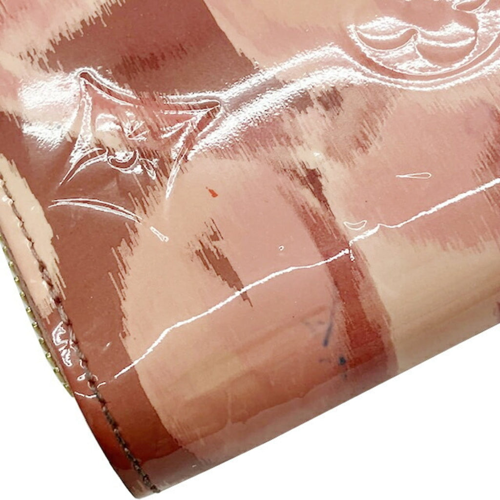 Louis Vuitton Pink Vernis Long Wallet