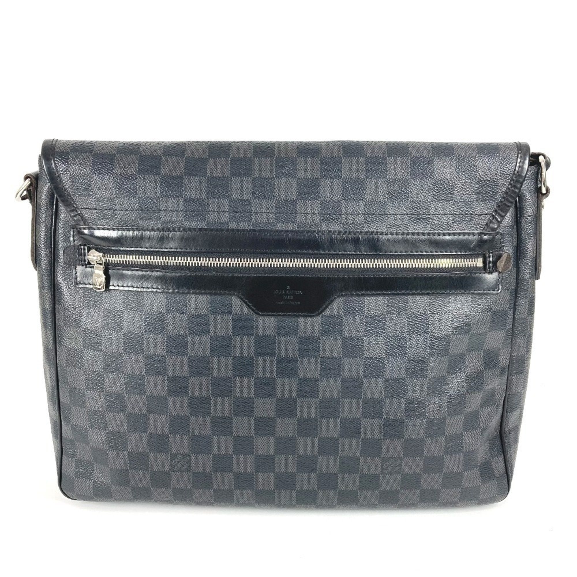 Louis Vuitton Black Damier Graphite Messenger Bag Shoulder Bag