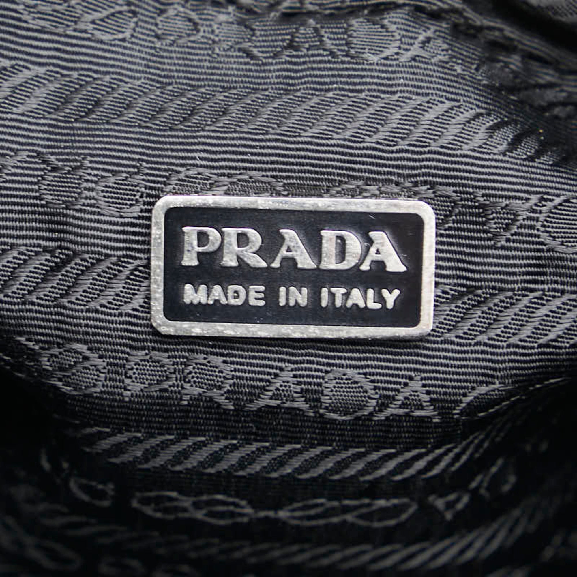 Prada Black Nylon Pouch