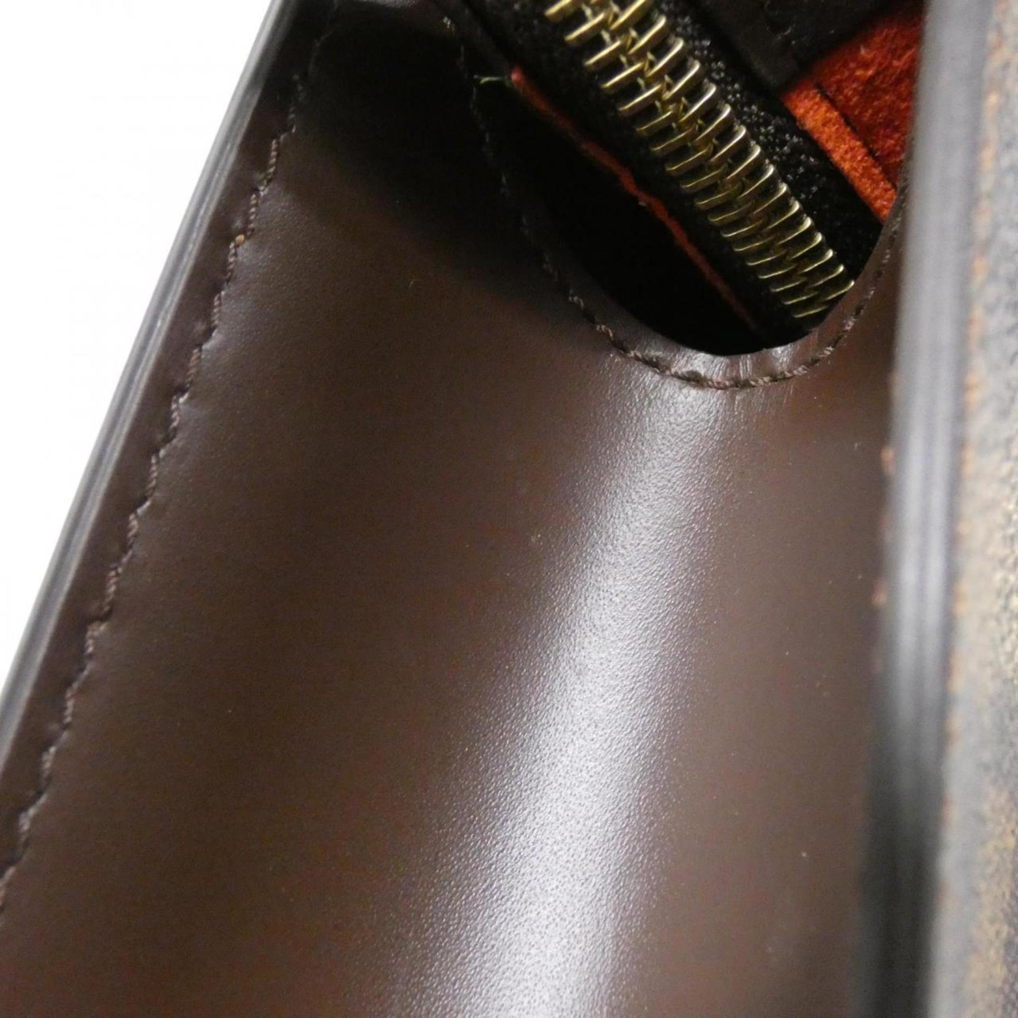 Louis Vuitton Ebene Coated Canvas Handbag
