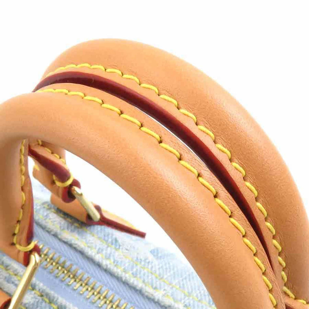 Louis Vuitton Sky Blue Monogram Denim Handbag Shoulder Bag