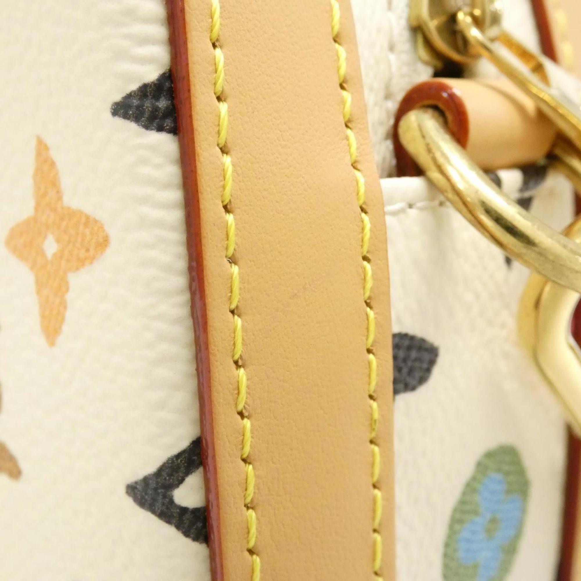 Louis Vuitton Ivory Multi-Color Vanilla Coated Canvas Shoulder Bag